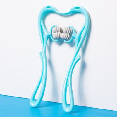 مدلك يدوي متعدد الوظائف بست عجلات للرقبة