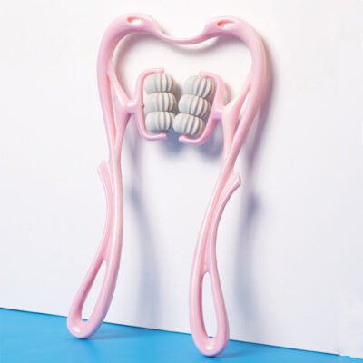 مدلك يدوي متعدد الوظائف بست عجلات للرقبة