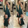 فساتين للأم وابنتها قطنية من عمر سنة إلى 9 سنوات